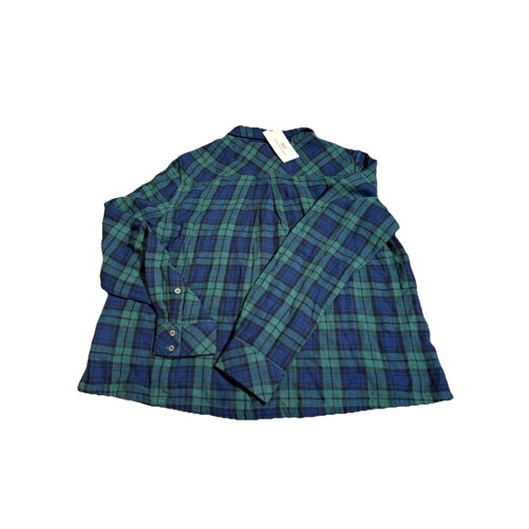 Vineyard‎ Vines Button Down Shirt Charleston Green Navy Plaid Men Small NWT $128 - Picture 6 of 9